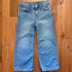 Girls size 7 Old Navy Light Blue High-Rise Jeans